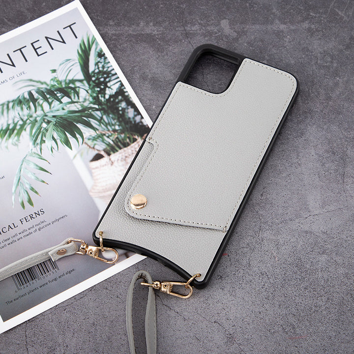 بطاقة مناسبة لحقيبة جلدية للهاتف المحمول Iphone13 Fishtail TPU