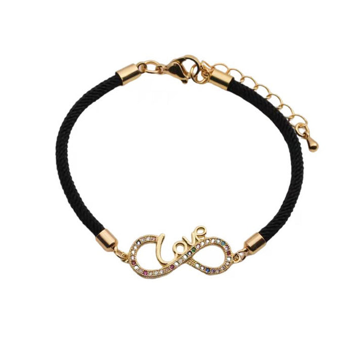 Fashion Copper Zircon Bracelet For Couple Ornament