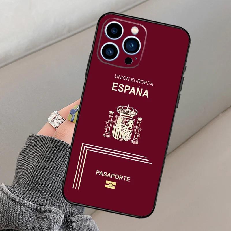 Phone Case Algeria Serbia Spain Passport Phone Case