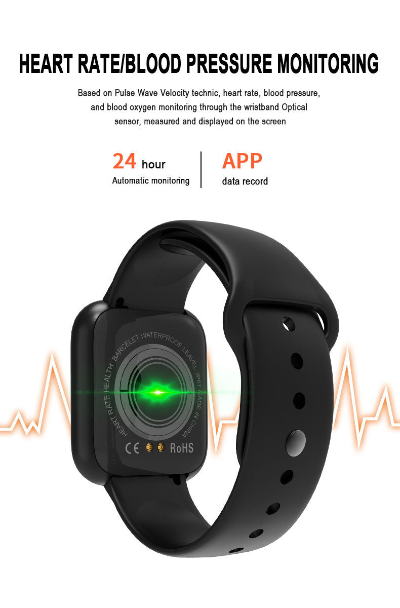 I5 Smart Armband Bluetooth wasserdichte Multifunktionen