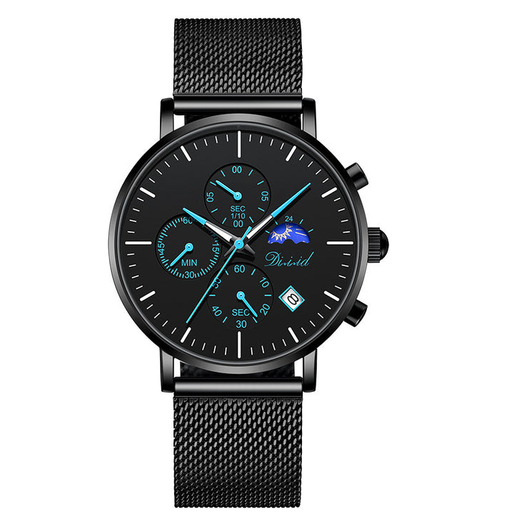 Montre à quartz pour hommes de la mode multifonctionnelle