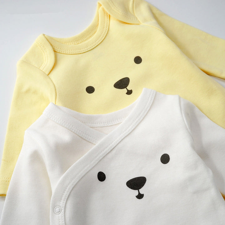 Mütter- und Babyversorgungen Vollmond Baby Baby Kleidung Baumwolle zehnköpfig Anzug