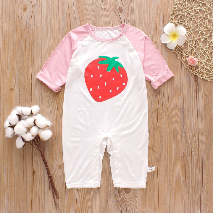 Pasgeboren zomermodale baby onesies