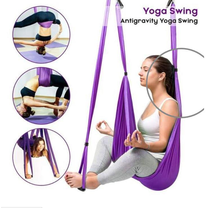 Hamaca de yoga contra la gravedad