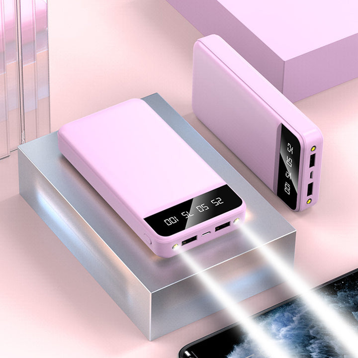 Light & Fashionable Power Bank 20000 MA Polymer