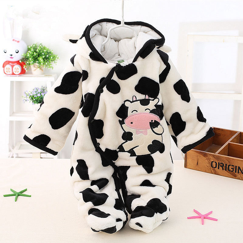 Korallfleece romper