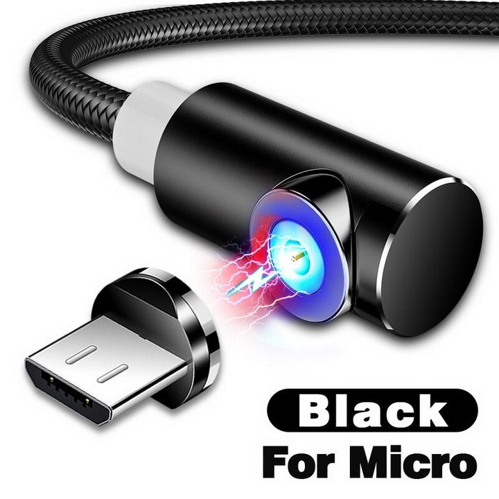Магнитное кабель Micro USB Type C Зарядное устройство C
