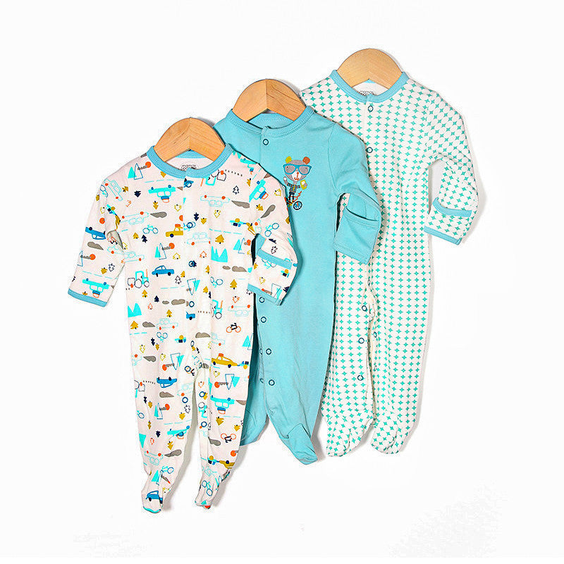 Newborn Baby Cotton Crawl Suit Romper
