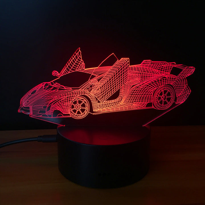 Lamborghini 3d nattljus