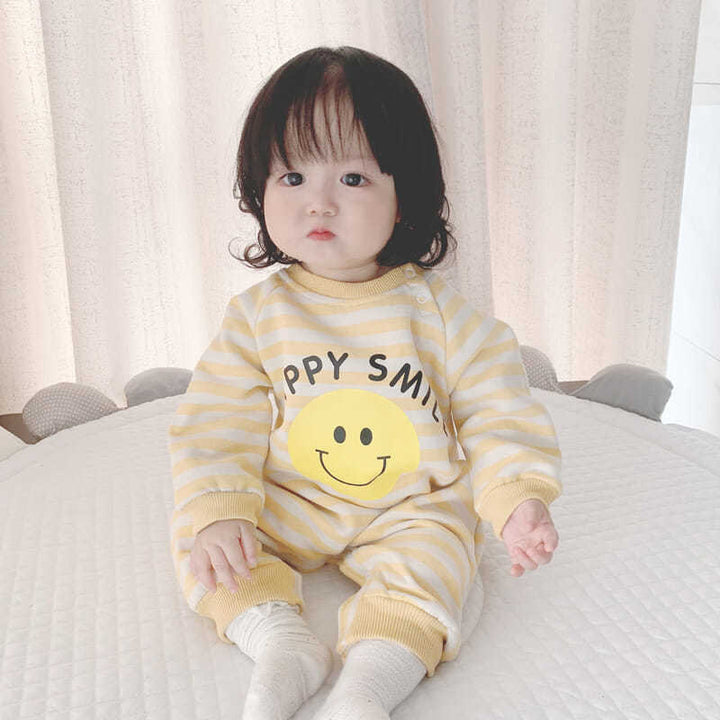 Baby Fall/winter Thickening One-Piece Baby Plus Velvet