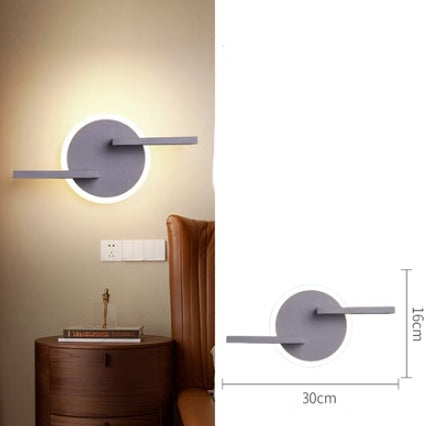 Lámparas de decoración de pared de la sala de estar de arte minimalista