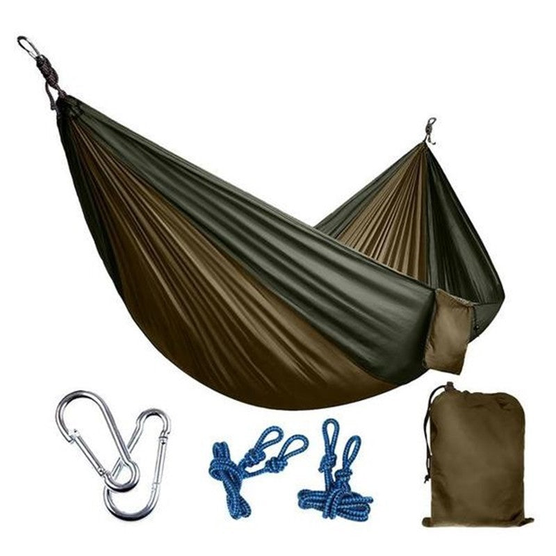 Hammock de mochila - portátil de paraquedas de pântano de nylon