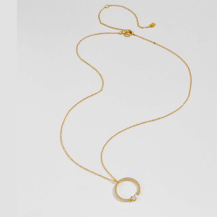 Collier d'amour de mode Cercle Pendant Femmes