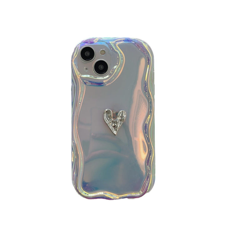Colorful Laser Gradient Phone Case Drop-resistant Protective Cover