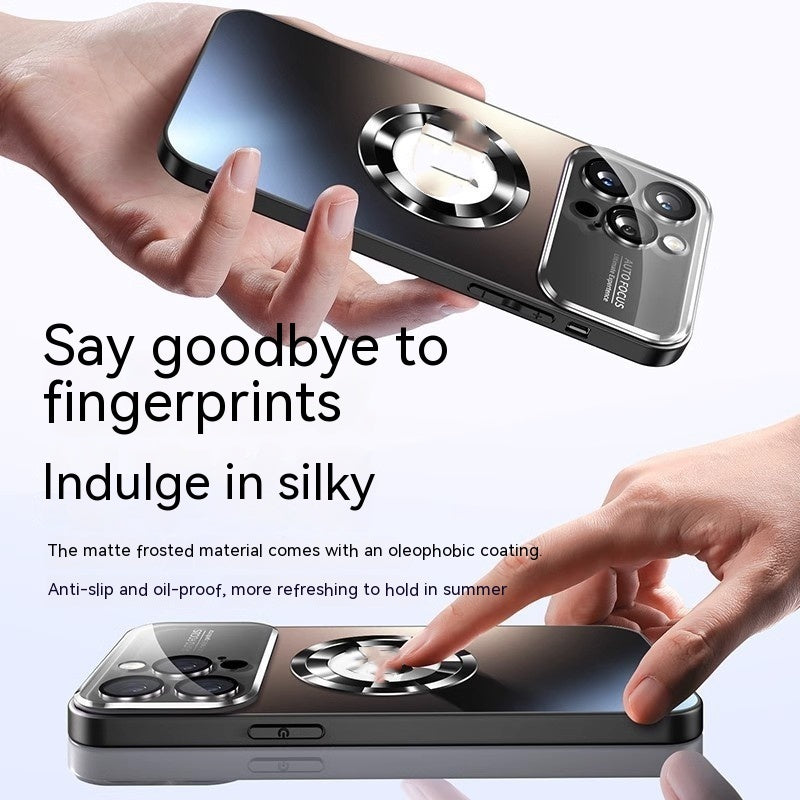 Phone Case Large Window AG Nano Frosted Magnetic Suction