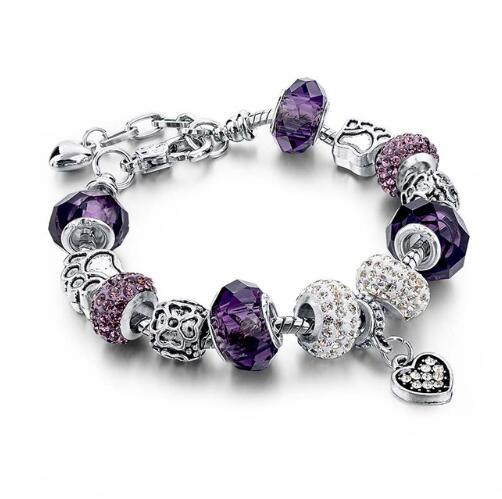Кристаллические бусинки браслеты и браслеты змеи -цепочка браслеты для женщин ювелирных изделий