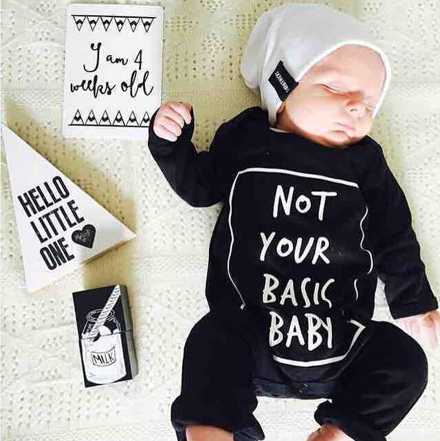 Niet je basis baby romper