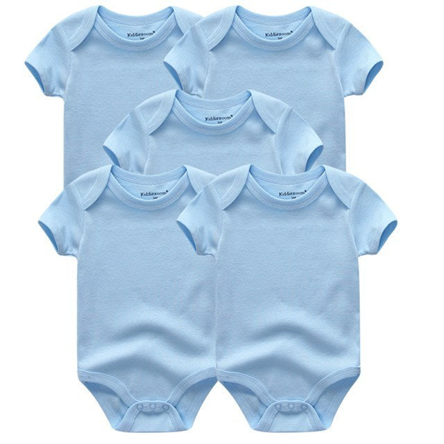 Лятно бебе момче момиче прескачайте новородени дрехи за дете