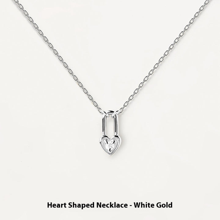 Special-interest Design Love S925 Sterling Silver Key Necklace