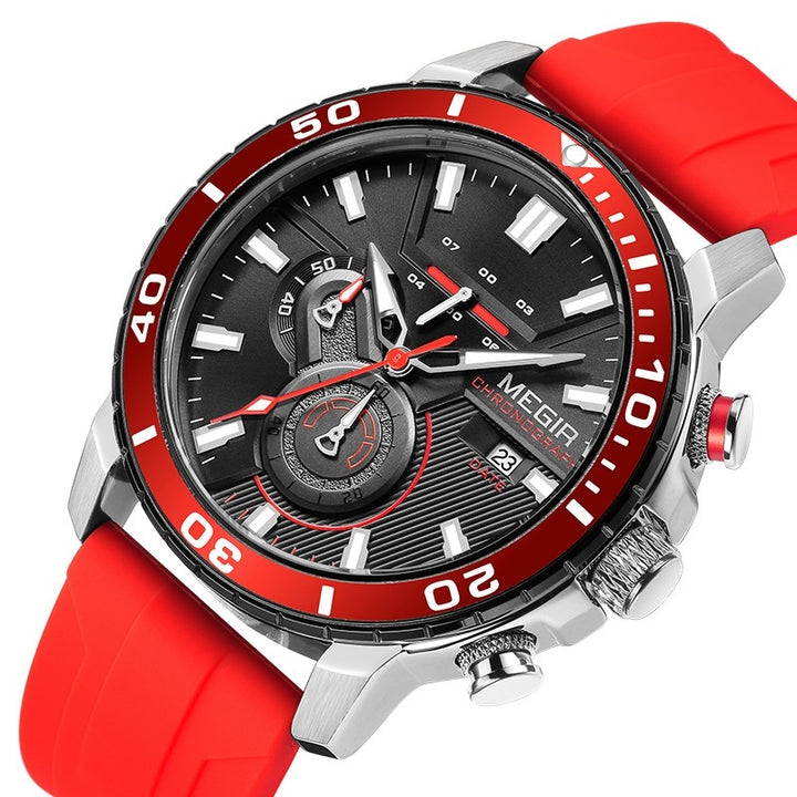 Bekijk Multifunction Chronograph Kalender Sports Men's Watches