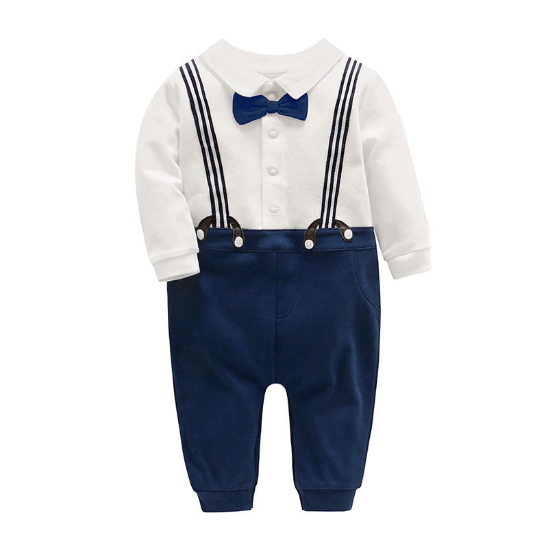 Spring and Automne Baby Boy Gentleman Romper