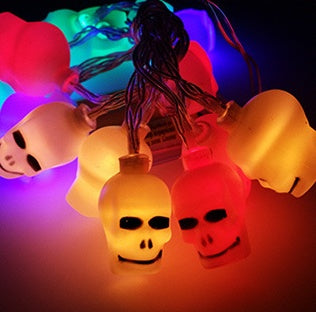 Halloween Dekoration Kürbis Licht LED -Schnur Lichter Laterne