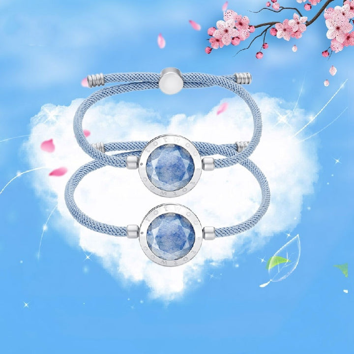 Totwoo Blue Lovers Induction Bracelet A Pair Of Long-distance Lovers