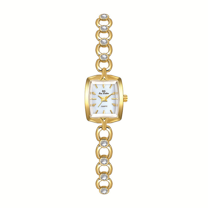 Fashion Quartz Watch Diamond armband