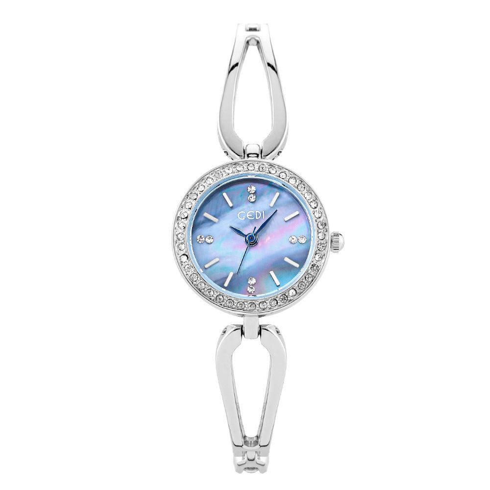 Einfacher Quarz -Casual Watch von Frauen