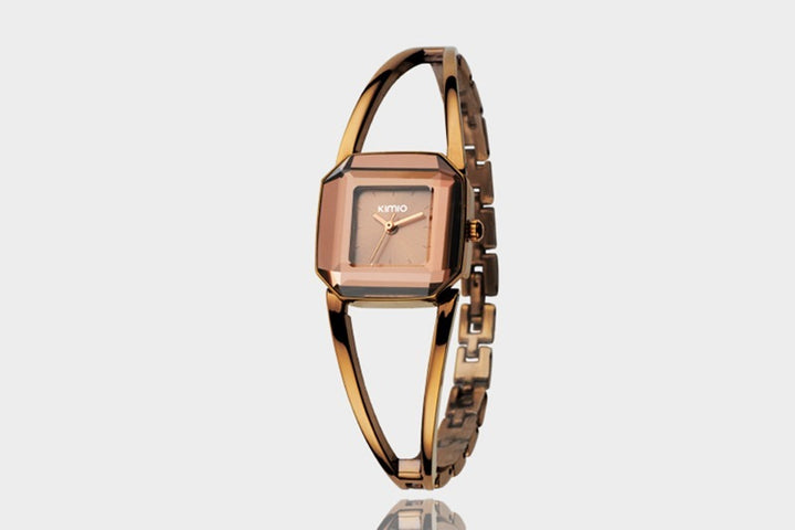 Women's Fashion Square Retro armbåndklokke