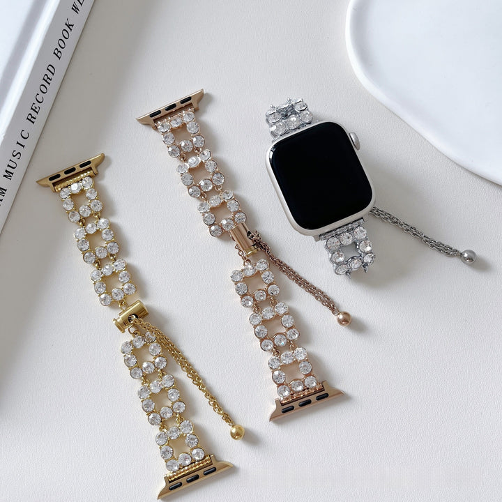 High-grade Rhinestone Quartz Strap