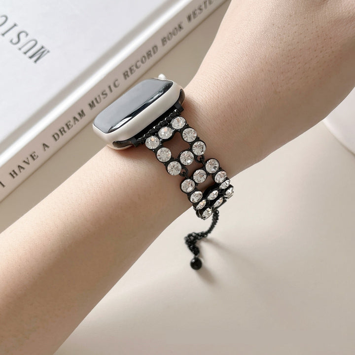 High-grade Rhinestone Quartz Strap