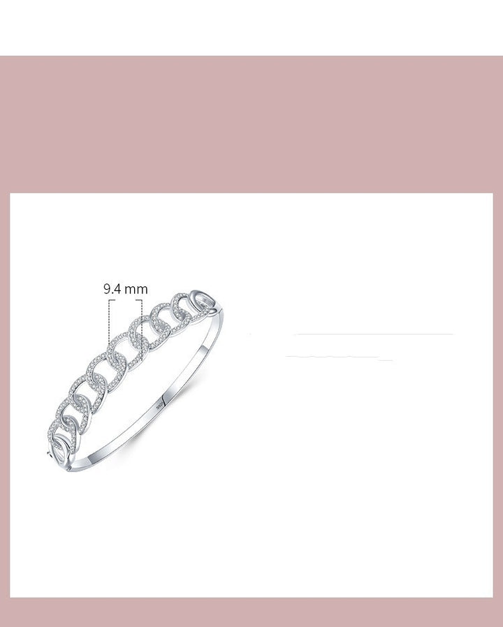 S925 Серебряное ожерелье для женщин браслет для женщин