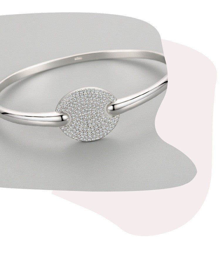 S925 Sterling Silver Bracelet For Women Korean Style