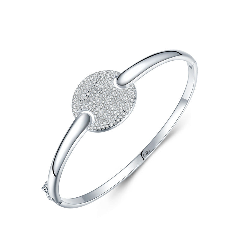 S925 Sterling Silver Bracelet For Women Korean Style