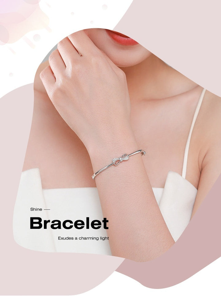 S925 Sterling Silver Bracelet Vrouwelijk all-match sieraden