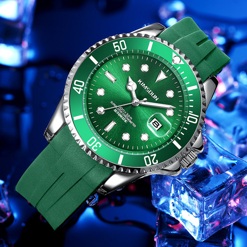 Nieuwe herenmechanische mode Luminous waterdichte horloge