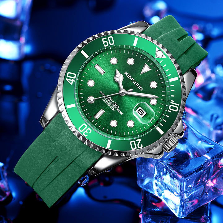 Nuevo reloj para hombres de moda mecánica luminosa