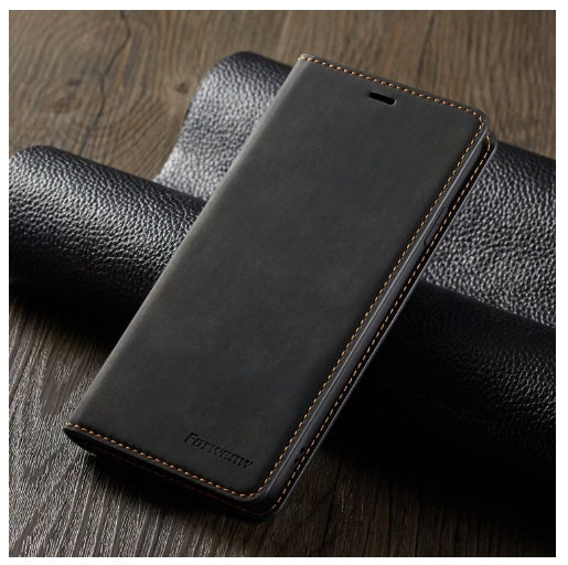 Çok yönlü flep deri çantası cüzdan telefon kasası