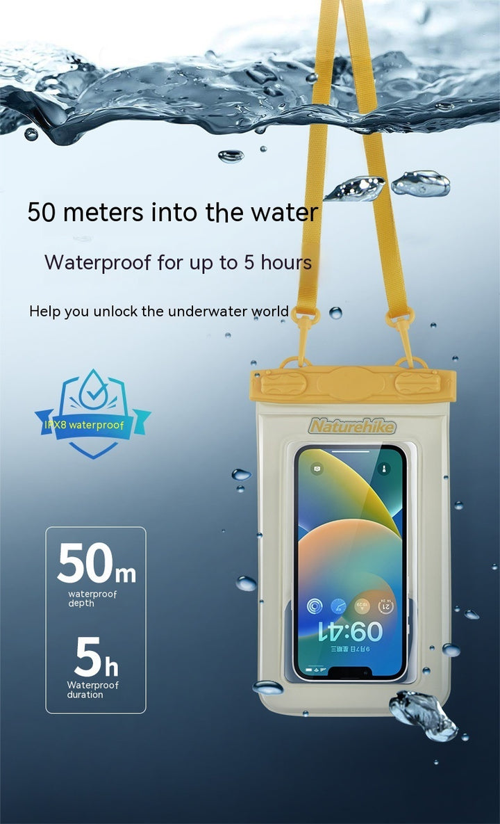 NatureHike ватиран плаващ мобилен телефон Водоустойчив сензорен екран