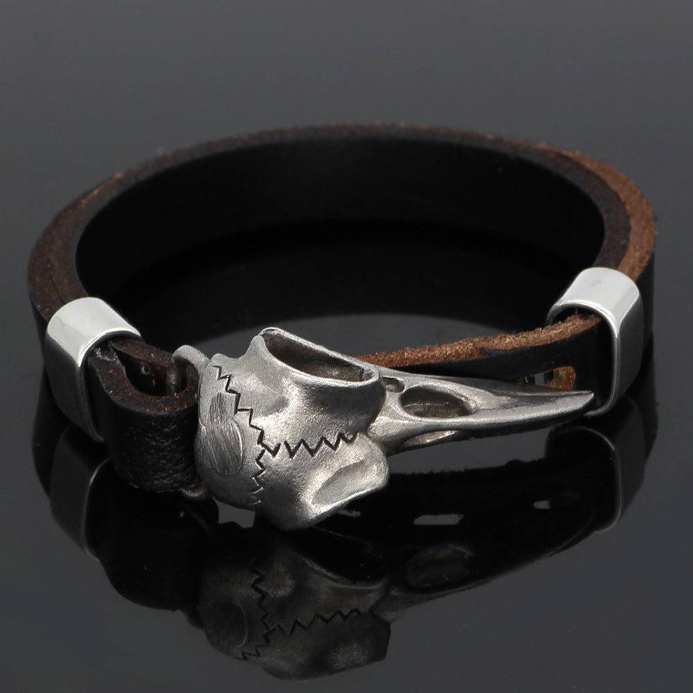 Viking Bracelet Pirate Skull Bracelet