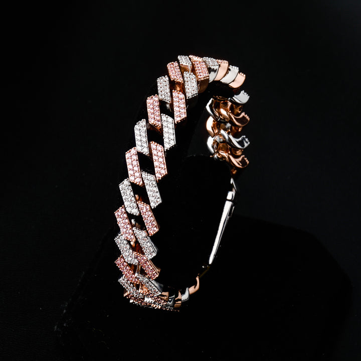Bracelet jewelry na bhfear cromáin zircon carraig