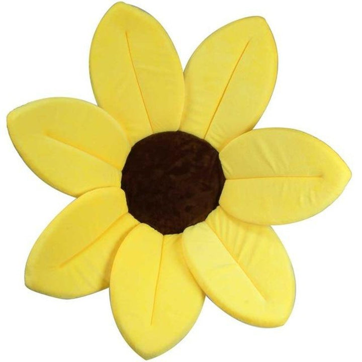Floarea -soarelui pentru baie pentru bebeluși, covoraș de floarea soarelui pentru bebeluși