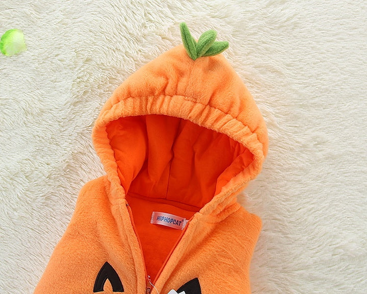 Cotton hooded cute pumpkin