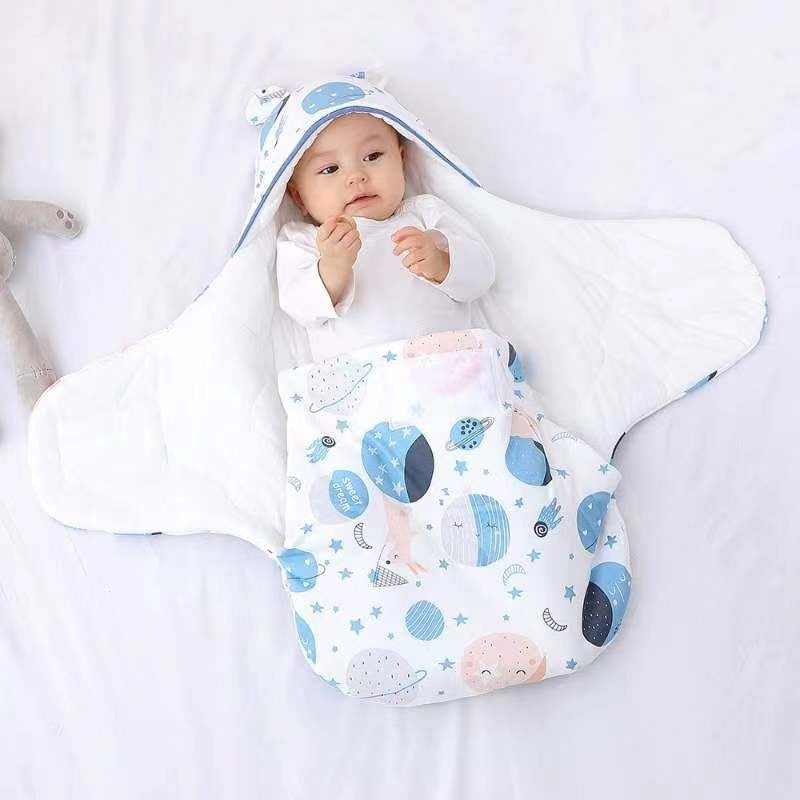 Bomulls sovepose for nyfødte babyer
