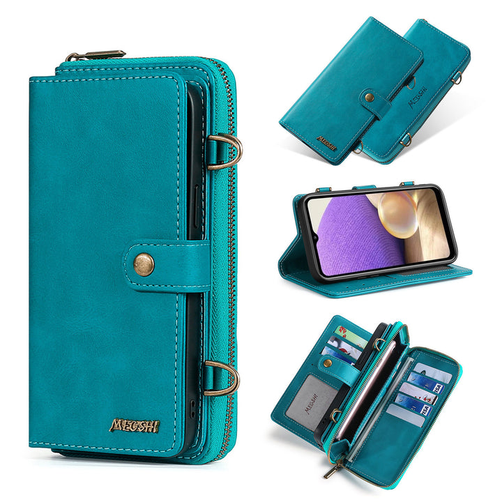 S22ULTRA CROSSBODY TELEFORT HAFT FÜR S22PLUS Flip Lederetasche