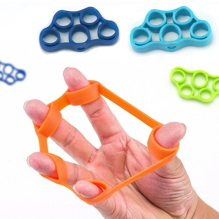 Silicone tubing fingers Finger trainer Pull ring finger mouse