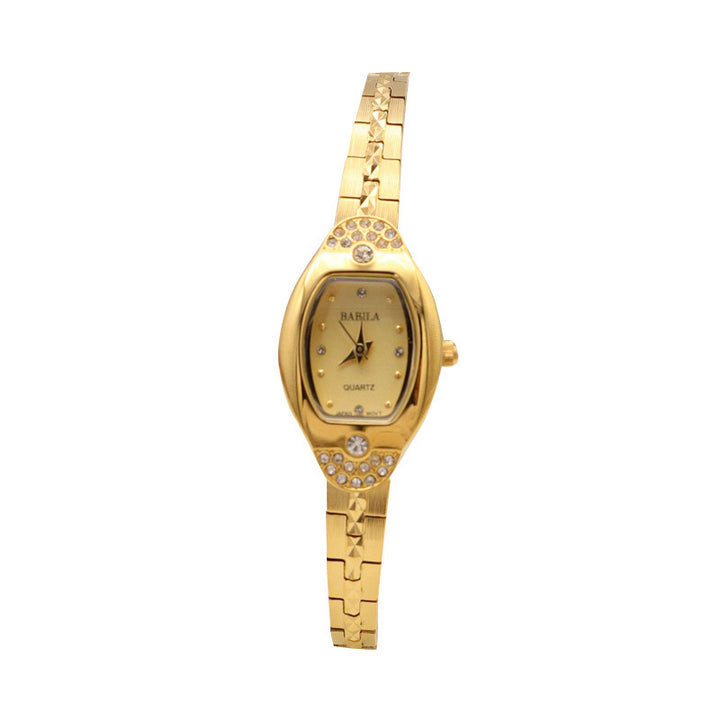 Fashion Fashion Alluvial Gold Vintage Ananas Pattern Watch