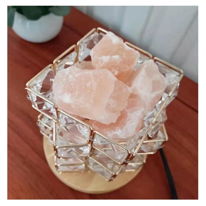 Lampa de sare de cristal din Himalaya