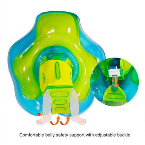 Baby Inflatable Float Swimming Trainer Seat-Helps Learn To Kick Swim 3-72 Months